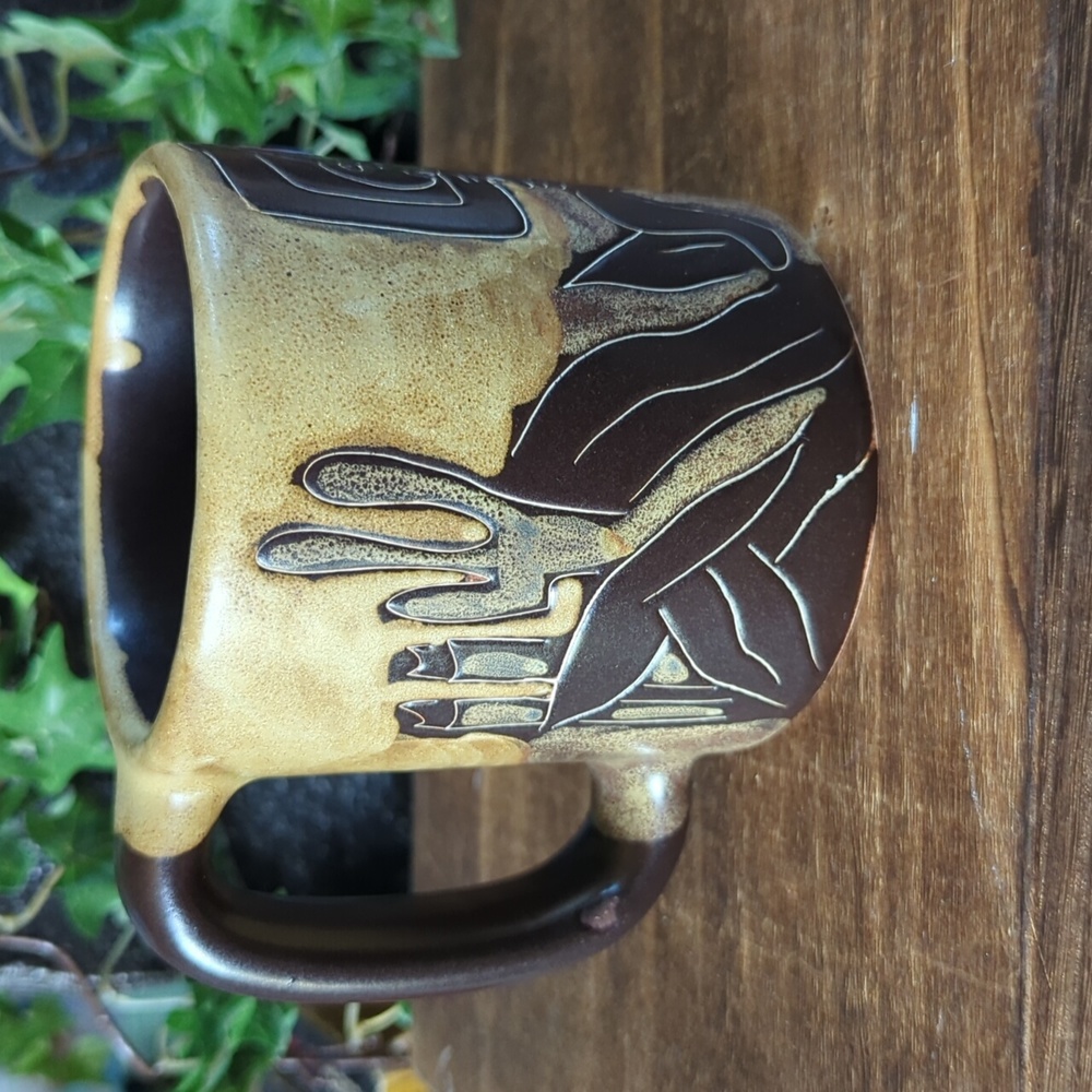 LNC Mara of Mexico Kokopelli Indian Stoneware Collections Cup Mug Coffee Tea - Picture 4 of 5